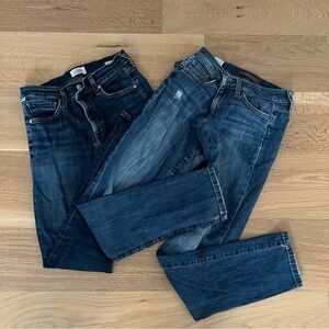 2 Size 26 Jeans. Citizens of Humanity Skyla Jeans and Joes Jeans Straight leg